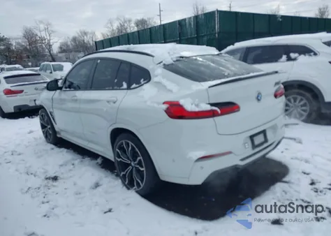 2020 BMW X4 M Competition z USA, uszkodzony, nr VIN 5YMUJ0C07L9C53059